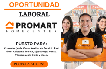 Descubre Empleo y Desarrollo Profesional en Promart Homecenter