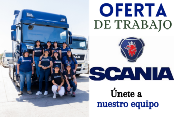 Empleos destacados en Scania Chile en el sector de transporte