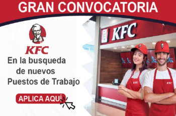 KFC Busca Talento Ofertas de Trabajo para Todos con o sin Experiencia