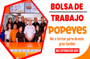 Inicia tu Trayectoria en el Mundo del Sabor con Popeyes ¡Postúlate Ahora!
