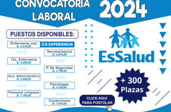 Convocatoria en EsSalud