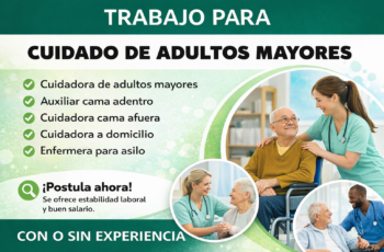 Convocatoria cuidado de ancianos