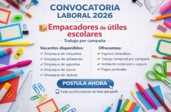 Campaña escolar – Empacadores