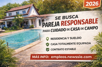 Convocatoria cuidado de casas de finca