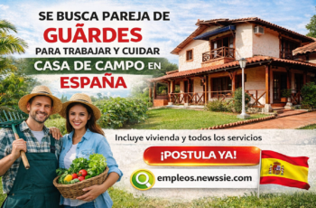 Cuida casa de finca en españa